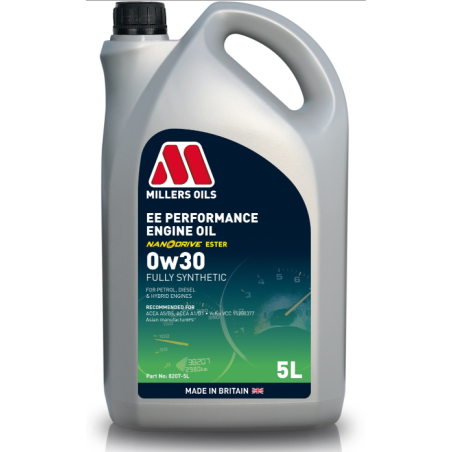 MILLERS EE PERFORMANCE 0W30 5L OLEJ SILNIKOWY NANODRIVE