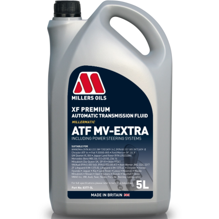 MILLERS OILS ATF MV-EXTRA 5L OLEJ AUTOMATYCZNEJ SKRZYNI BIEGÓW