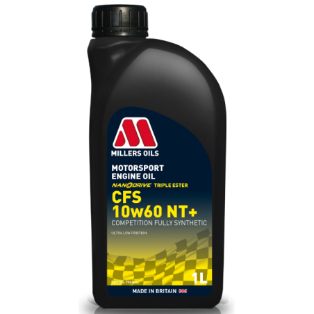 MILLERS CFS 10W60 NT+ 1L RAJDOWY OLEJ SILNIKOWY NANODRIVE
