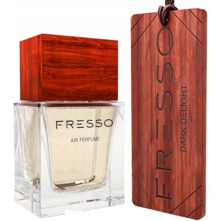 FRESSO DARK DELIGHT PERFUMY + ZAWIESZKA DO AUTA