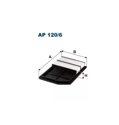 FILTR POWIETRZA AP 120/6 FILTRON