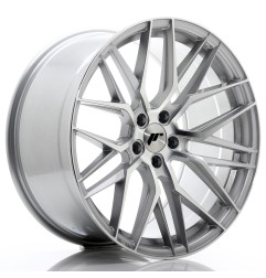 Japan Racing JR28 20x10 ET40 5x112 Silver Machined Face 4 sztuki ceramika