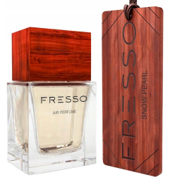 FRESSO SNOW PEARL PERFUMY + ZAWIESZKA DO AUTA