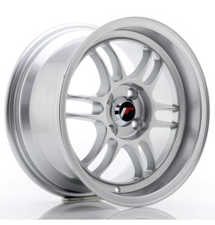 Japan Racing JR7 15x8 ET35 4x100 Silver komplet 4 sztuki + ceramika