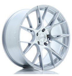 Japan Racing JR42 19x9,5 ET40 5x120 Silver Machined Face 4 sztuki ceramika