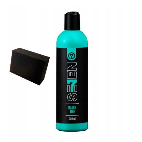 SEVEN Black Tire 350ml + Aplikator