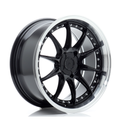 Japan Racing JR41 18x8,5/9,5 ET15-35 Blank Black Machined Lip 4szt + ceramika