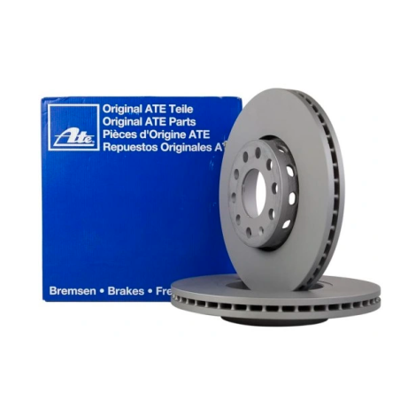 ATE 2xTARCZA HAMULCOWE PRZÓD AUDI A4 A6