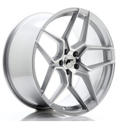 Japan Racing JR34 20x10 ET40 5x120 Silver Machined Face 4 sztuki + ceramika