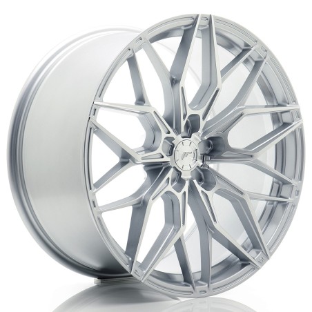 Japan Racing JR46 20x10 ET20-46 Blank Silver Machined Face 4szt + ceramika