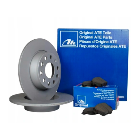ATE TARCZE KLOCKI TYŁ TYLNE VW PASSAT B5 FL B6 245mm