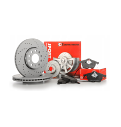 Tarcze Klocki ZIMMERMANN Przód BMW 5 F10 F11 330mm