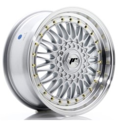 Japan Racing JR9 17x7,5 ET20 4x100 4x108 Silver Machined kpl + ceramika