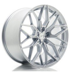 Japan Racing JR46 20x10 ET20-46 Blank Silver Machined Face 4szt + ceramika