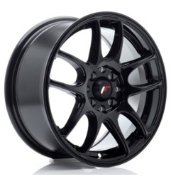 Japan Racing JR29 15x7 ET35 4x100 4x108 Gloss Black kpl 4 sztuki + ceramika