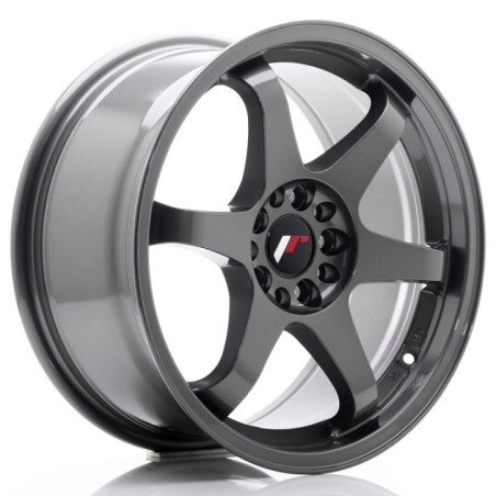 Japan Racing JR3 17x8 ET25 4x100 4x108 Gun Metal 4 sztuki ceramika gratis