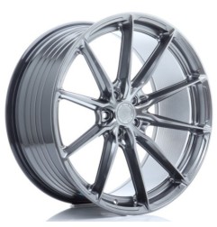 Japan Racing JR37 21x9,5 ET35 5x112 Hyper Black komplet 4 sztuki + ceramika