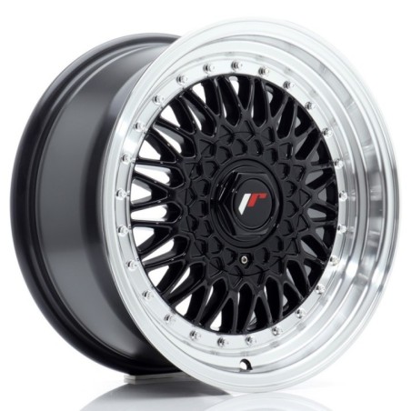 Japan Racing JR9 17x7,5 ET35 4x100 4x108 Gloss Black Machined 4szt ceramika