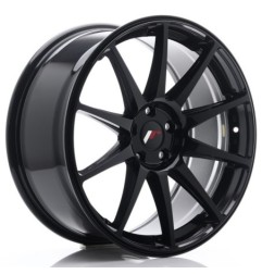 Japan Racing JR11 19x8,5 ET40 5x108 Glossy Black komplet 4 szt + ceramika