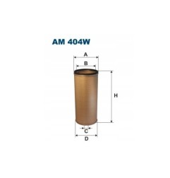FILTRON FILTR POWIETRZA WK LAD DO AM404 AM404W