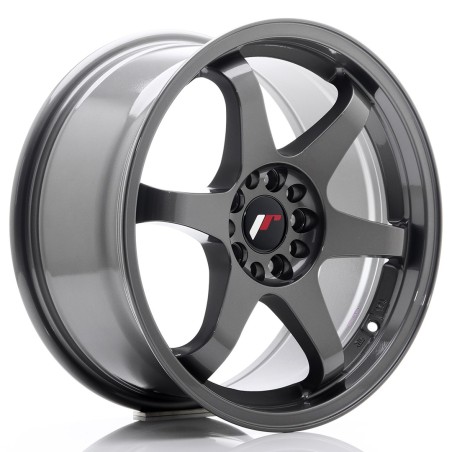 Japan Racing JR3 17x8 ET35 4x100 4x114 Gun Metal 4 sztuki ceramika gratis