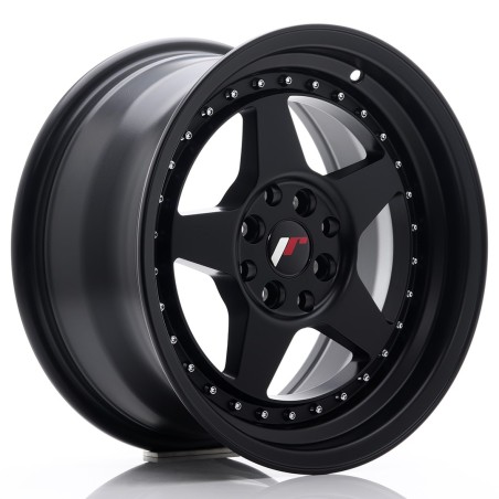 Japan Racing JR6 16x8 ET30 4x100 4x114,3 Matt Black komplet ceramika gratis
