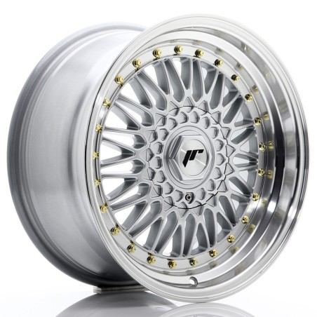 Japan Racing JR9 18x8 ET35 5x112 5x120 Silver Machined komplet + ceramika