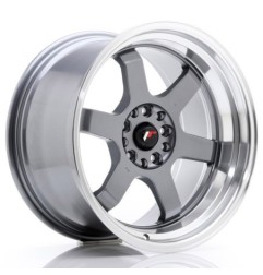 Japan Racing JR12 17x9 ET25 5x100 5x114,3 Gun Metal komplet 4szt + ceramika