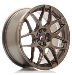 Japan Racing JR18 17x8 ET35 5x100 5x114,3 Matt Bronze komplet + ceramika