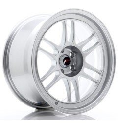 Japan Racing JR7 18x9,5 ET15 5x114,3 Silver komplet 4 sztuki + ceramika