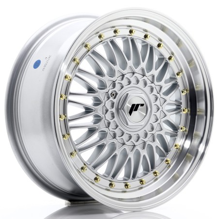 Japan Racing JR9 17x8,5 ET20 4x100 4x108 Silver Machined kpl + ceramika