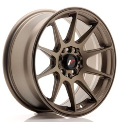 Japan Racing JR11 17x8,25 ET35 4x100 4x114,3 Matt Bronze komplet + ceramika