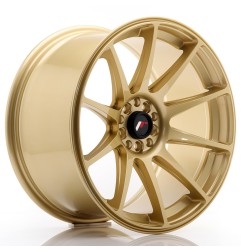 Japan Racing JR11 16x8 ET25 4x100 4x108 Gold komplet 4 sztuki + ceramika