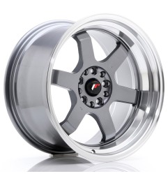 Japan Racing JR12 18x9 ET25 5x114,3 5x120 Gun Metal komplet + ceramika