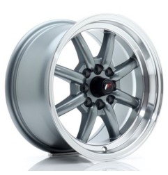 Japan Racing JR19 15x8 ET20 4x100 4x114,3 Gun Metal kpl 4 sztuki + ceramika