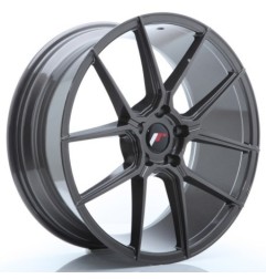Japan Racing JR30 20x8,5 ET40 5x112 Hyper Gray 4 komplet sztuki + ceramika