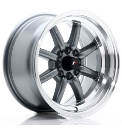 Japan Racing JR19 15x9 ET-13 4x100 4x114,3 Gun Metal kpl 4szt + ceramika