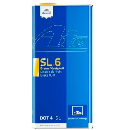 ATE DOT4 SL6 PŁYN HAMULCOWY ORYGINAŁ SL 6 ESP 5L