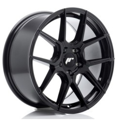 Japan Racing JR30 17x8 ET40 5x100 Glossy Black 4 komplet sztuki + ceramika Japan Racing JR30 17x8 ET40 5x100 Glossy Black 4 komplet sztuki + ceramika