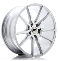 Japan Racing JR21 20x8,5 ET40 5x114,3 Silver Machined kpl 4szt + ceramika