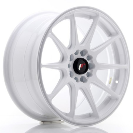Japan Racing JR11 17x8,25 ET35 4x100 4x114,3 White komplet 4 szt + ceramika