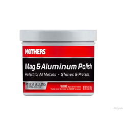 MOTHERS Mag&Aluminum Polish Pasta do polerowania chromu aluminium stali nierdzewnej 141g