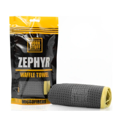 WORK STUFF ZEPHYR WAFFLE TOWEL mikrofibra waflowana do mycia szyb 35x35cm