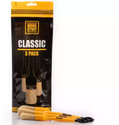 Work Stuff Detailing Brush Classic 3-Pack Zestaw pędzelków detailingowych