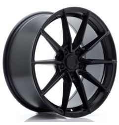 Japan Racing SL02 18x8 ET40 5x112 Matt Black komplet 4 sztuki + ceramika
