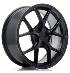 Japan Racing SL01 17x7 ET20-40 Blank Matt Black komplet 4 sztuki + ceramika