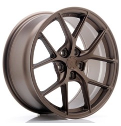 Japan Racing SL01 18x8,5 ET42 5x100 Matt Bronze komplet 4 sztuki + ceramika