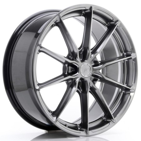 Japan Racing JR37 20x8,5 ET45 5x112 Hyper Black komplet 4 sztuki + ceramika