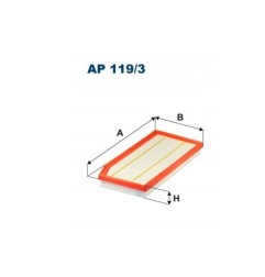 FILTRON Filtr powietrza AP119/3