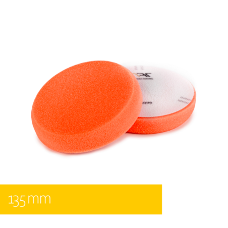NAT Pomarańczowy Średni Pad Polerski Gąbka 135 mm